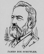 James D. Schuyler in about 1896.